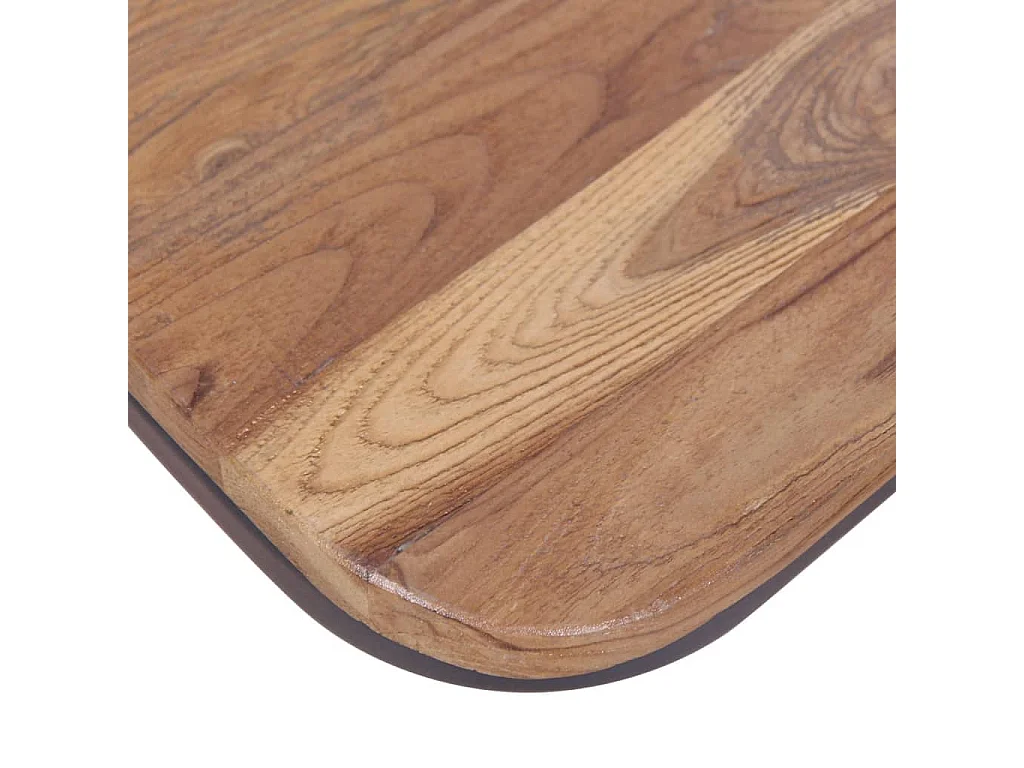 Sedie da Pranzo 4 pz in Legno Massello di Teak