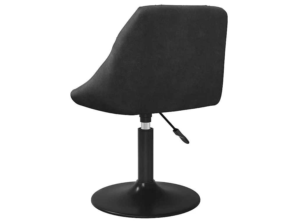 Esszimmerstuhl Schwarz Samt