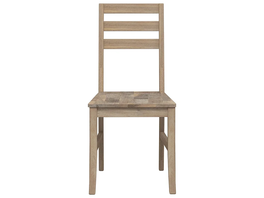 Chaises à manger lot de 8 Bois d'acacia massif