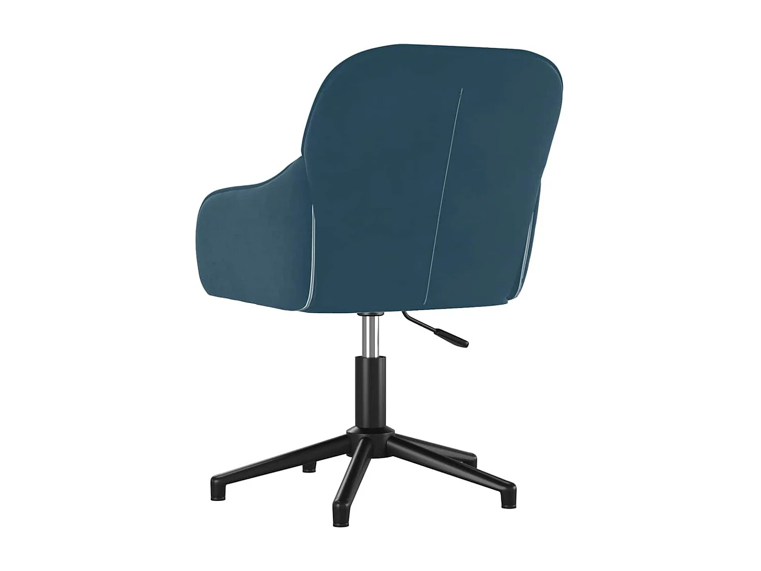 Eetkamerstoelen draaibaar 2 st fluweel blauw