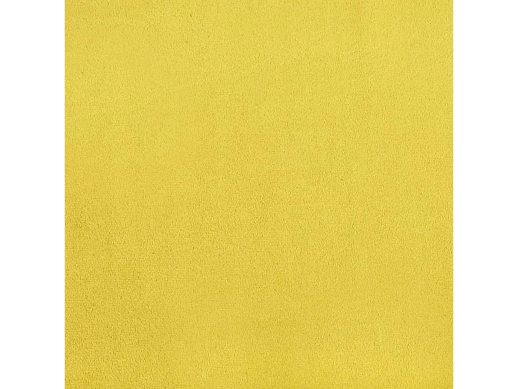 Cadeiras de jantar 2 pcs veludo amarelo mostarda