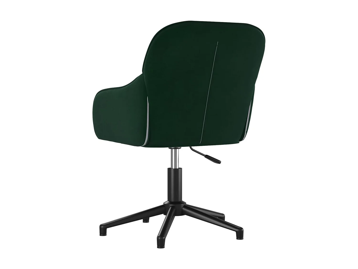 Eetkamerstoelen draaibaar 2 st fluweel donkergroen