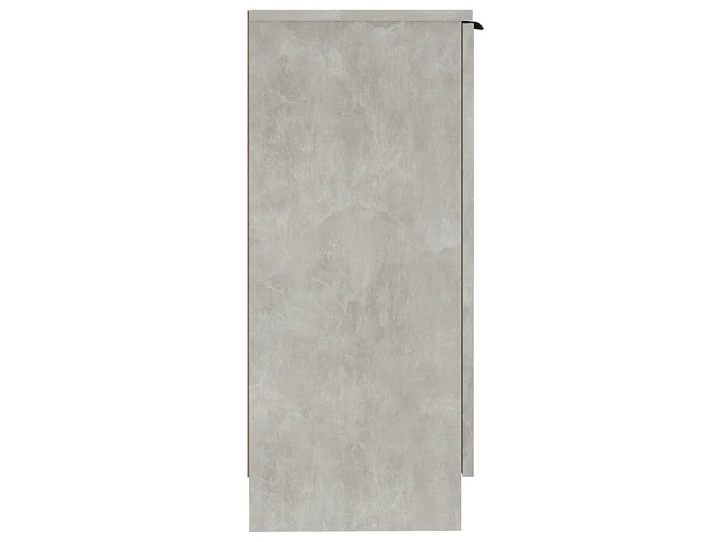 Buffet Gris béton 30x30x70 cm Bois d'ingénierie