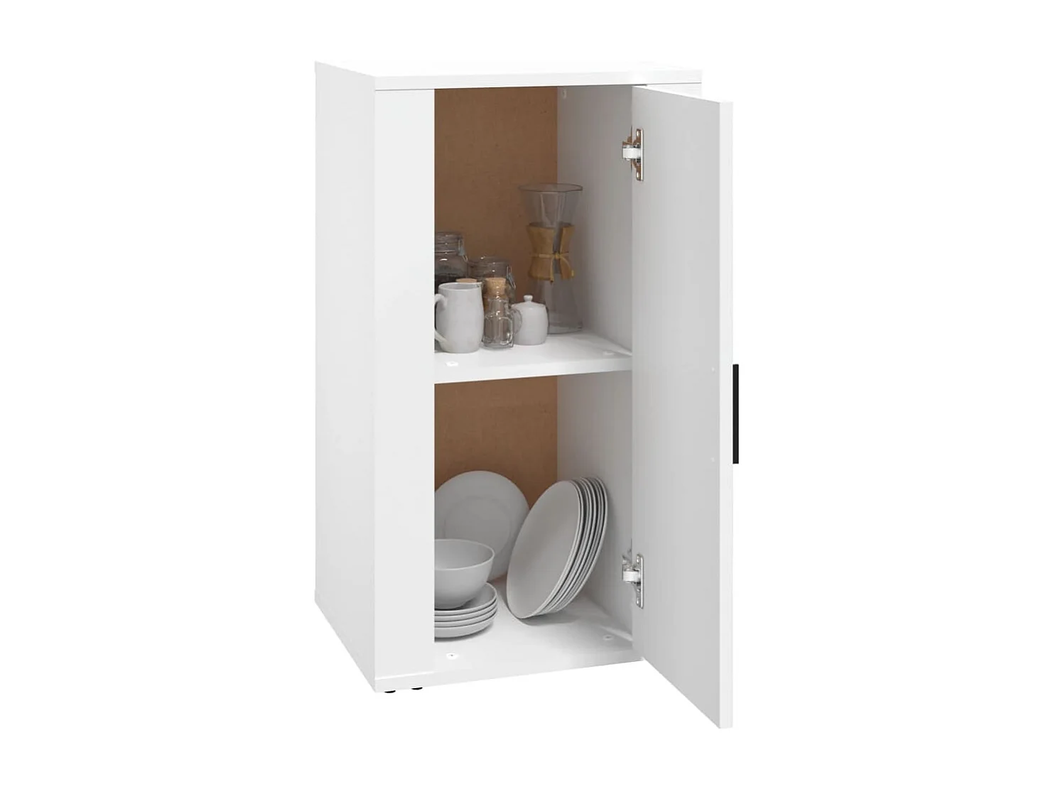 Buffet Blanc 40x33x70 cm Bois d'ingénierie