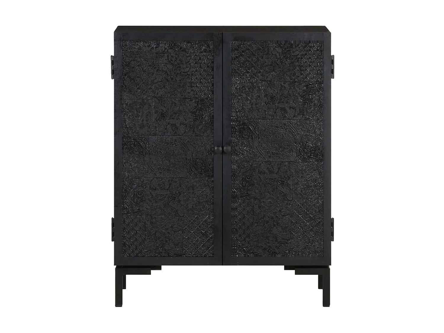 Credenza 60x30x76 cm in Legno Massello di Mango