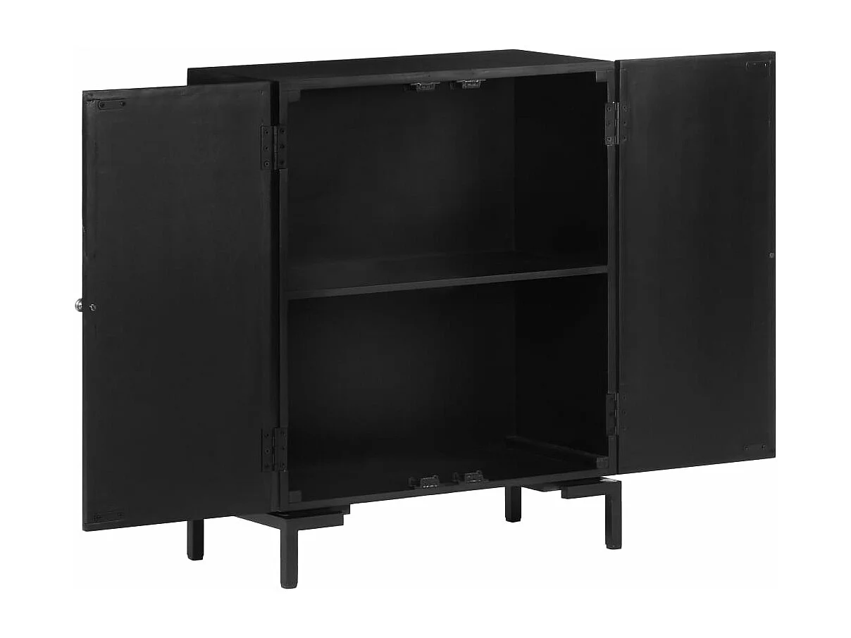 Credenza 60x30x76 cm in Legno Massello di Mango