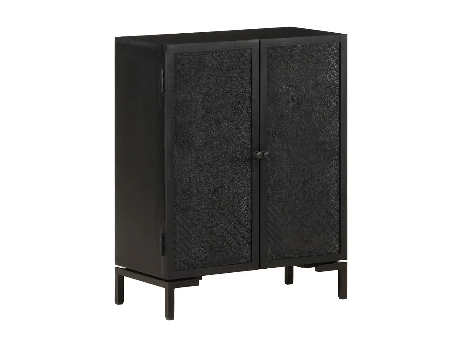 Credenza 60x30x76 cm in Legno Massello di Mango