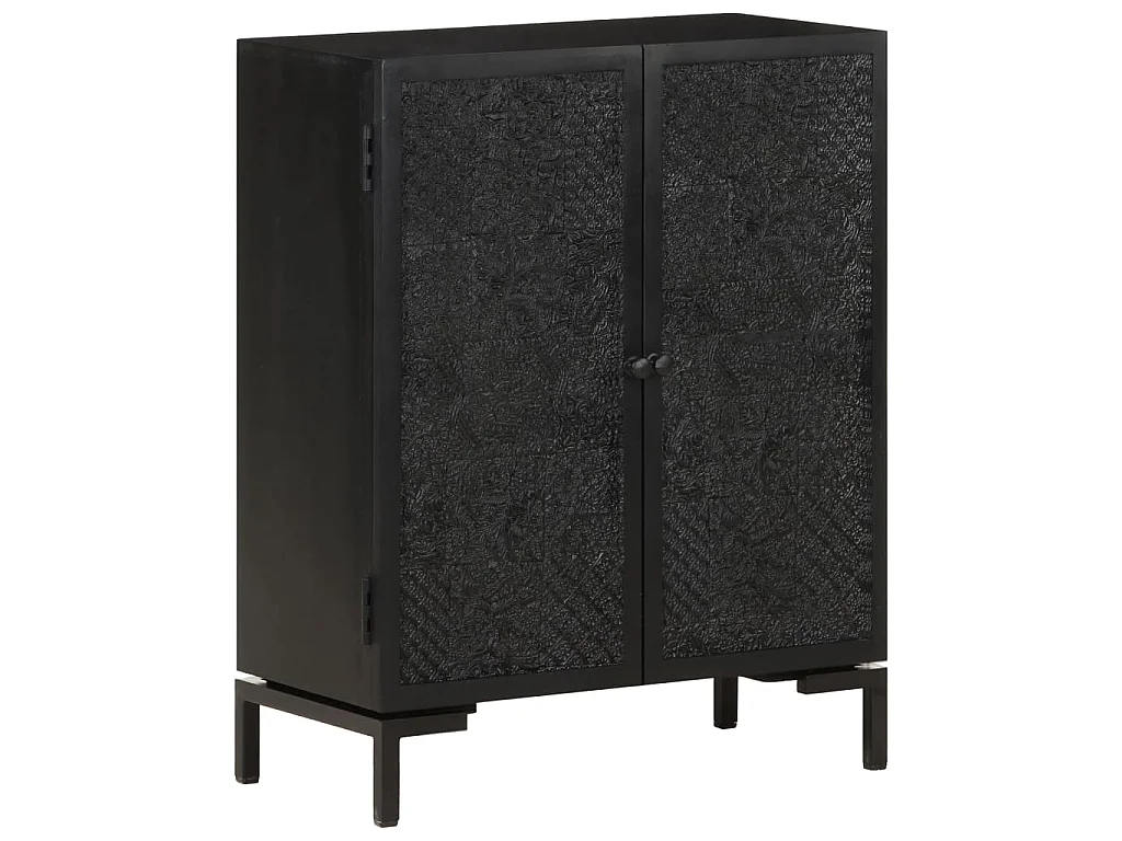 Buffet 60x30x76 cm bois de manguier massif
