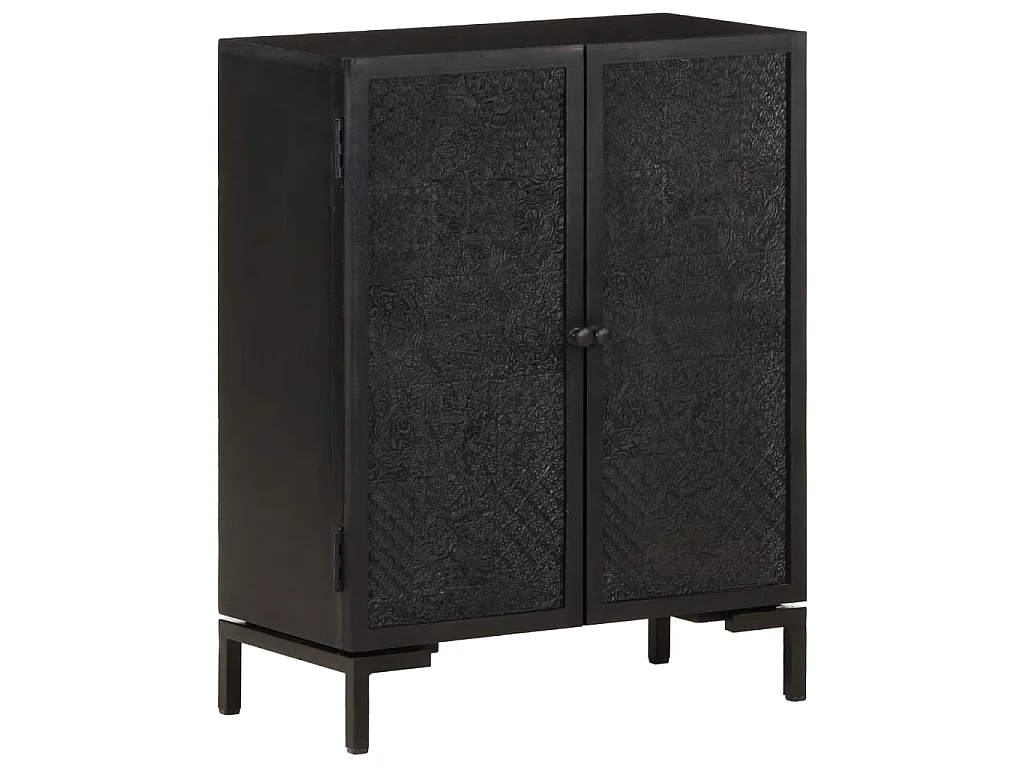 Buffet 60x30x76 cm bois de manguier massif