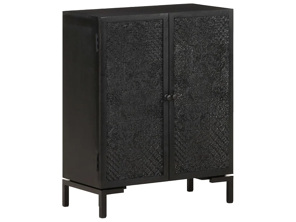 Buffet 60x30x76 cm bois de manguier massif