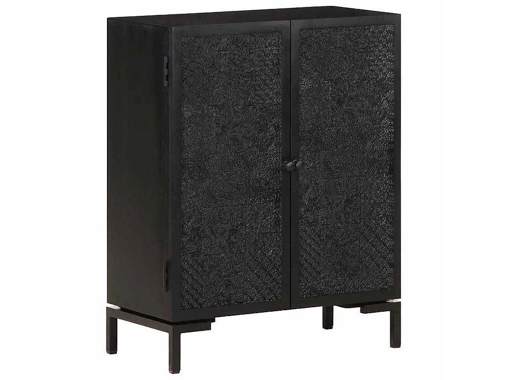 Buffet 60x30x76 cm bois de manguier massif