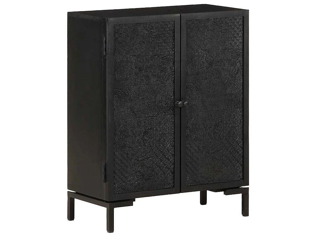 Buffet 60x30x76 cm bois de manguier massif
