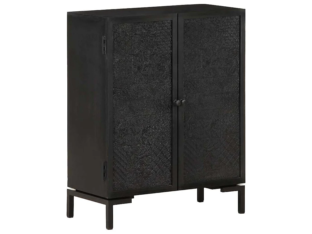 Buffet 60x30x76 cm bois de manguier massif
