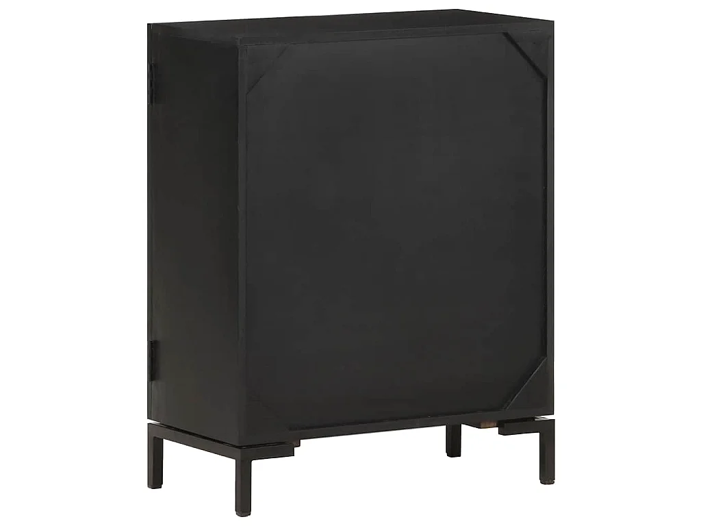 Buffet 60x30x76 cm bois de manguier massif