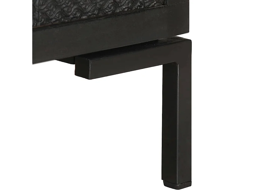 Buffet 60x30x76 cm bois de manguier massif