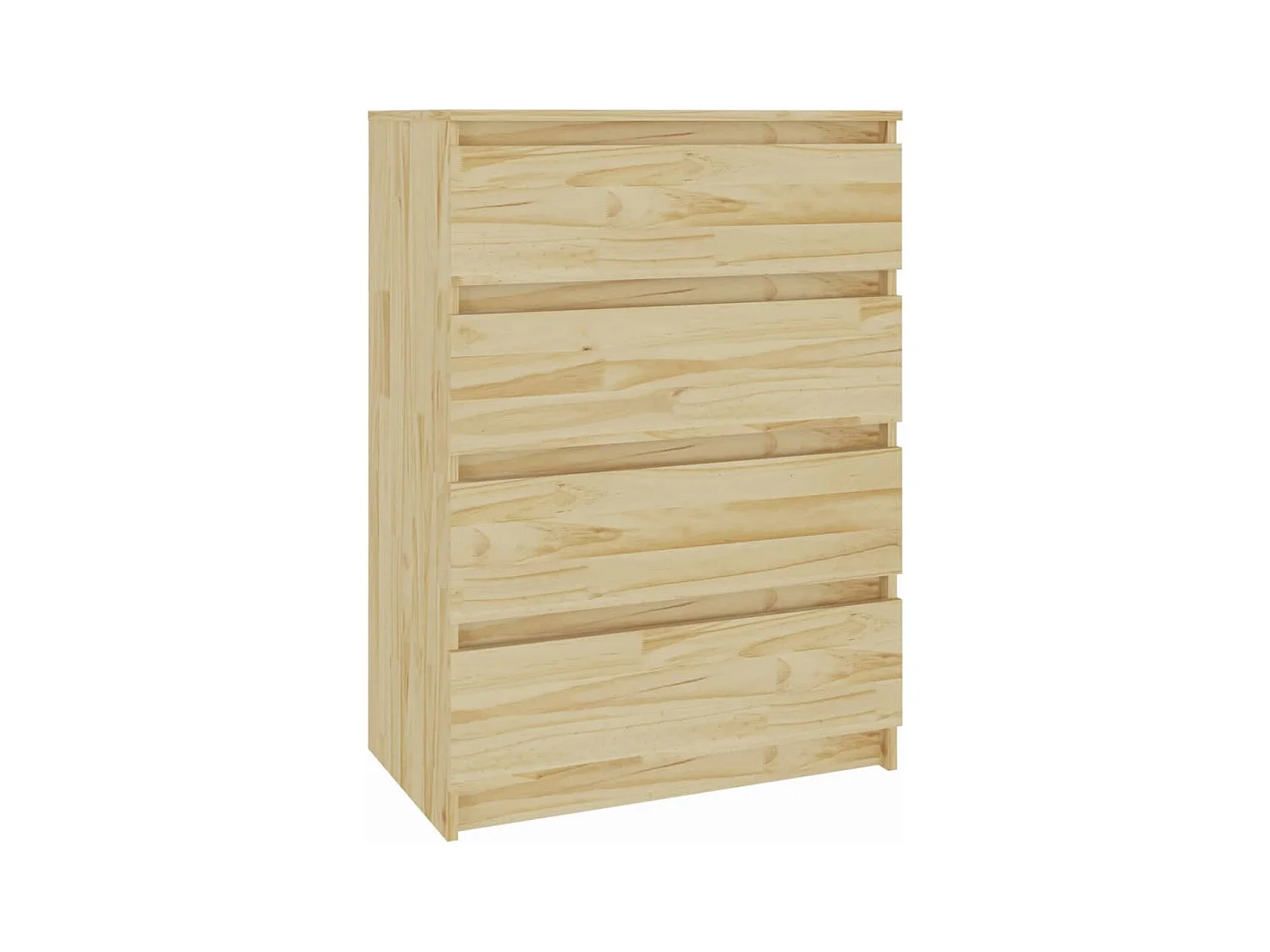 Credenze 3 pz in Legno Massello di Pino