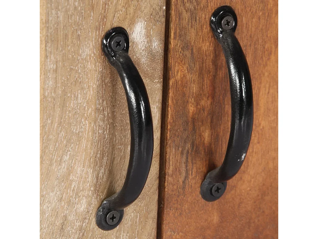 Aparador 60x30x75 cm madeira de mangueira maciça