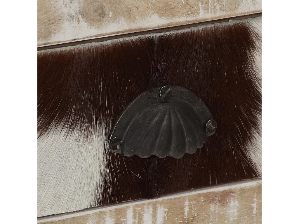 Aparador 60x30x75 cm madeira de mangueira maciça