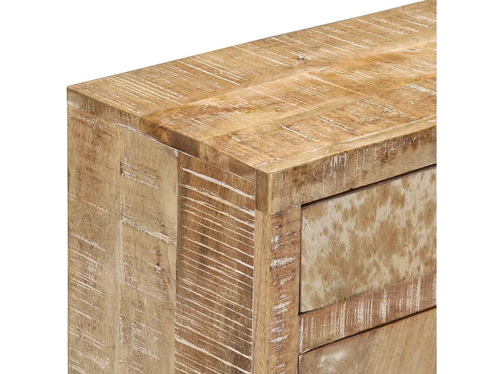 Aparador 60x30x75 cm madeira de mangueira maciça