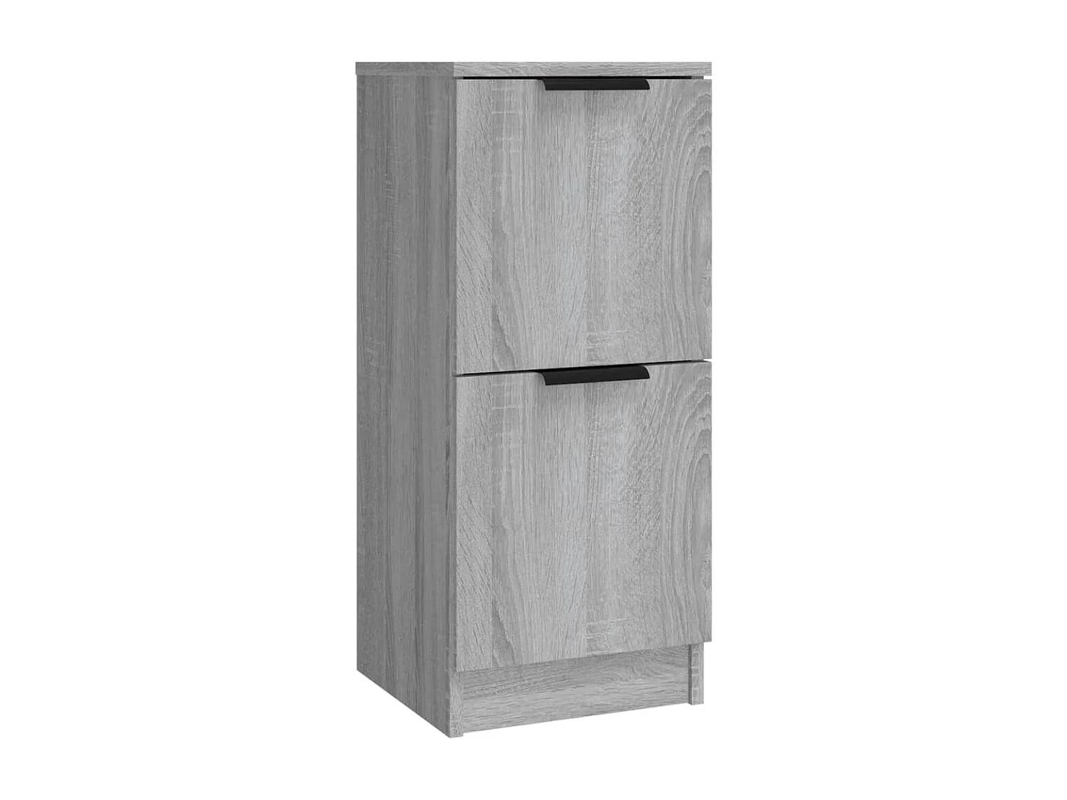 Buffets 3 pcs Sonoma gris Bois d'ingénierie