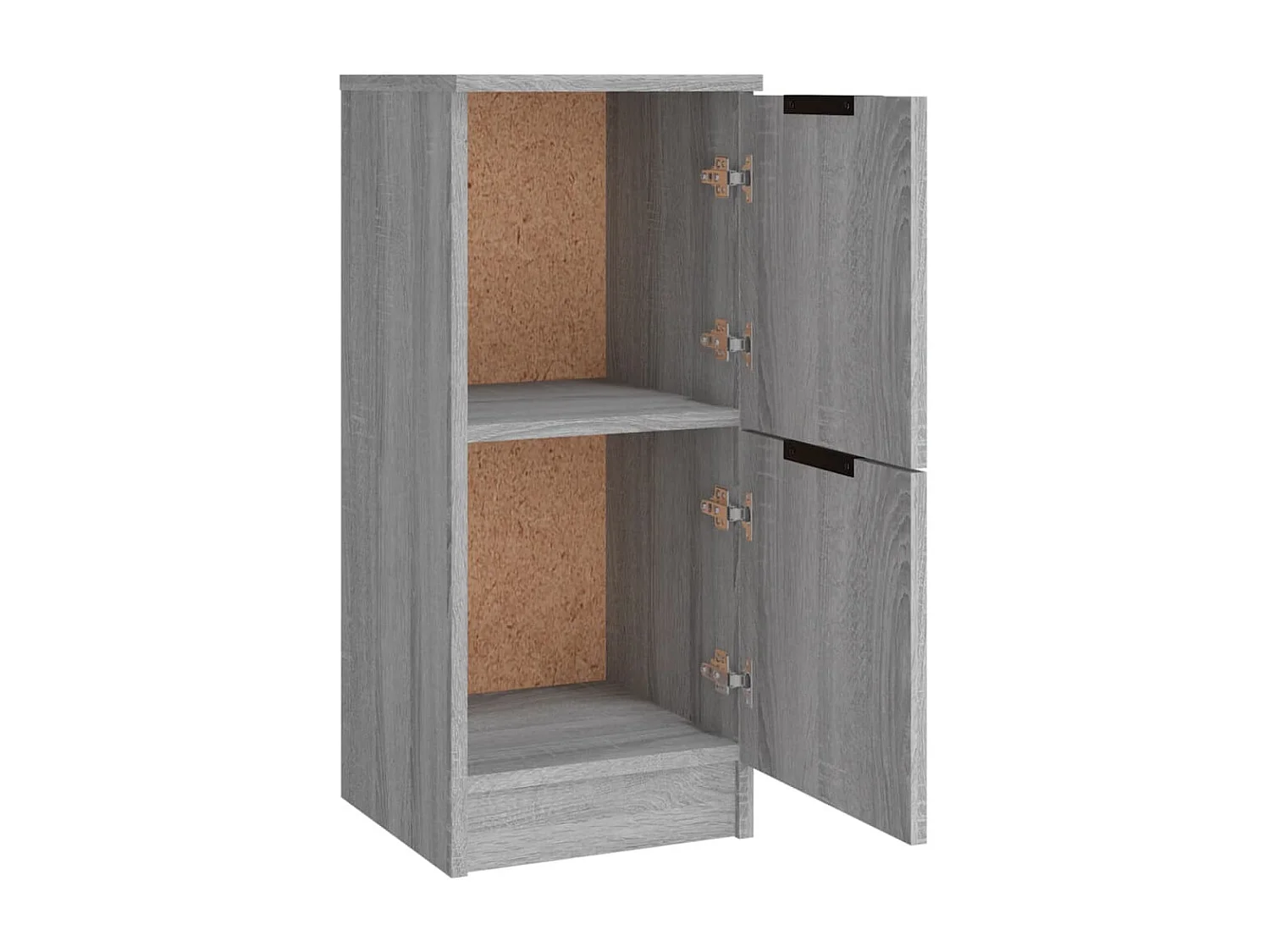 Buffets 3 pcs Sonoma gris Bois d'ingénierie