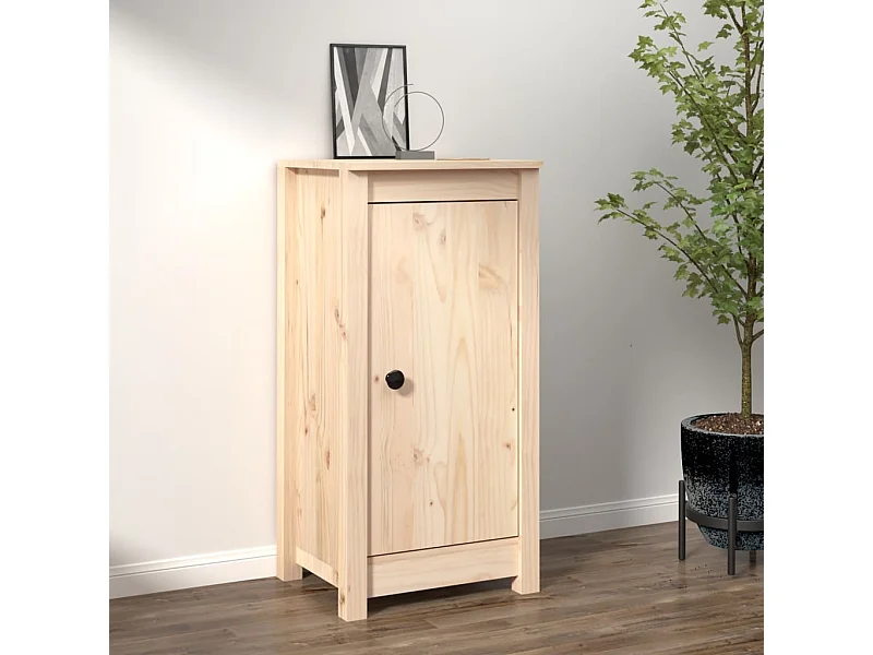 Buffet 39x35x80 cm Bois massif de pin