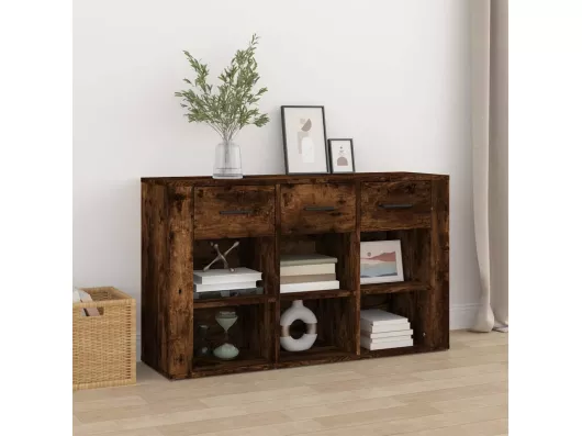 Kauf Unique Sideboard Räuchereiche 100x30x59,5 cm Holzwerkstoff