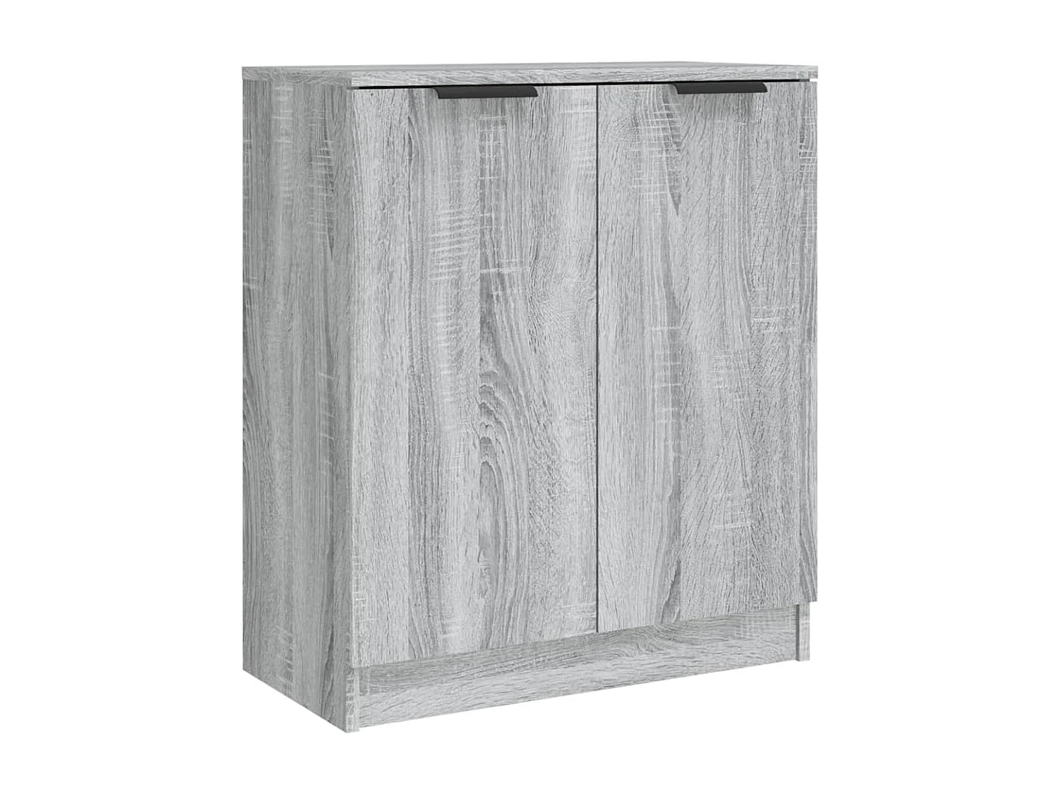 Buffets 3 pcs Sonoma gris Bois d'ingénierie