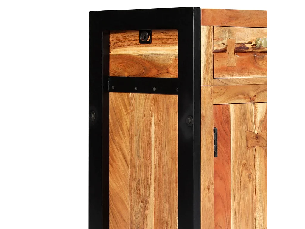 Buffet 120x35x75 cm Bois d'acacia solide