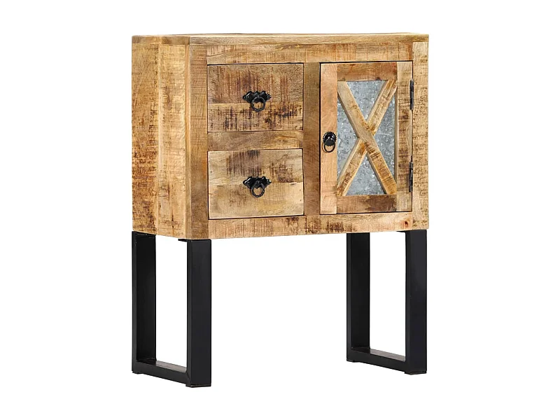Sideboard 60 x 30 x 76 cm Massivholz Mango