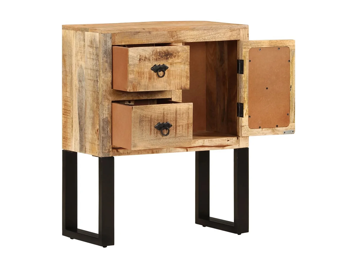 Buffet 60x30x76 cm Bois de manguier massif
