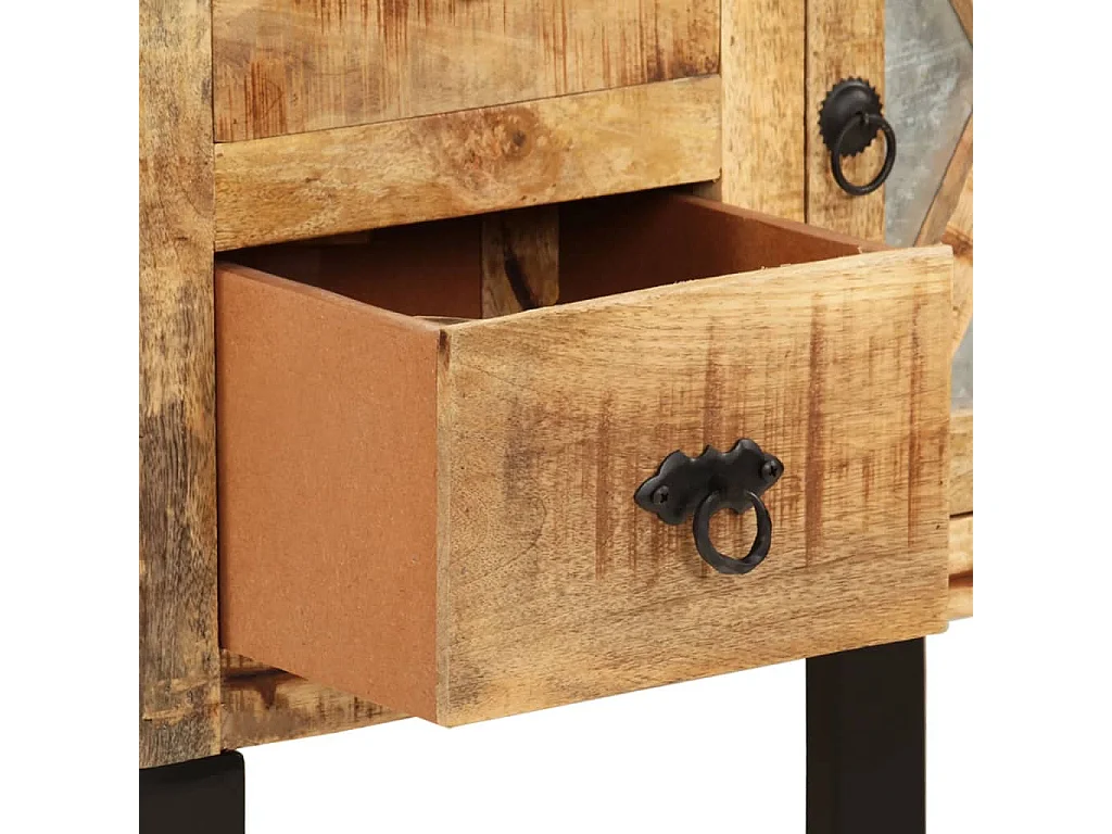 Buffet 60x30x76 cm Bois de manguier massif