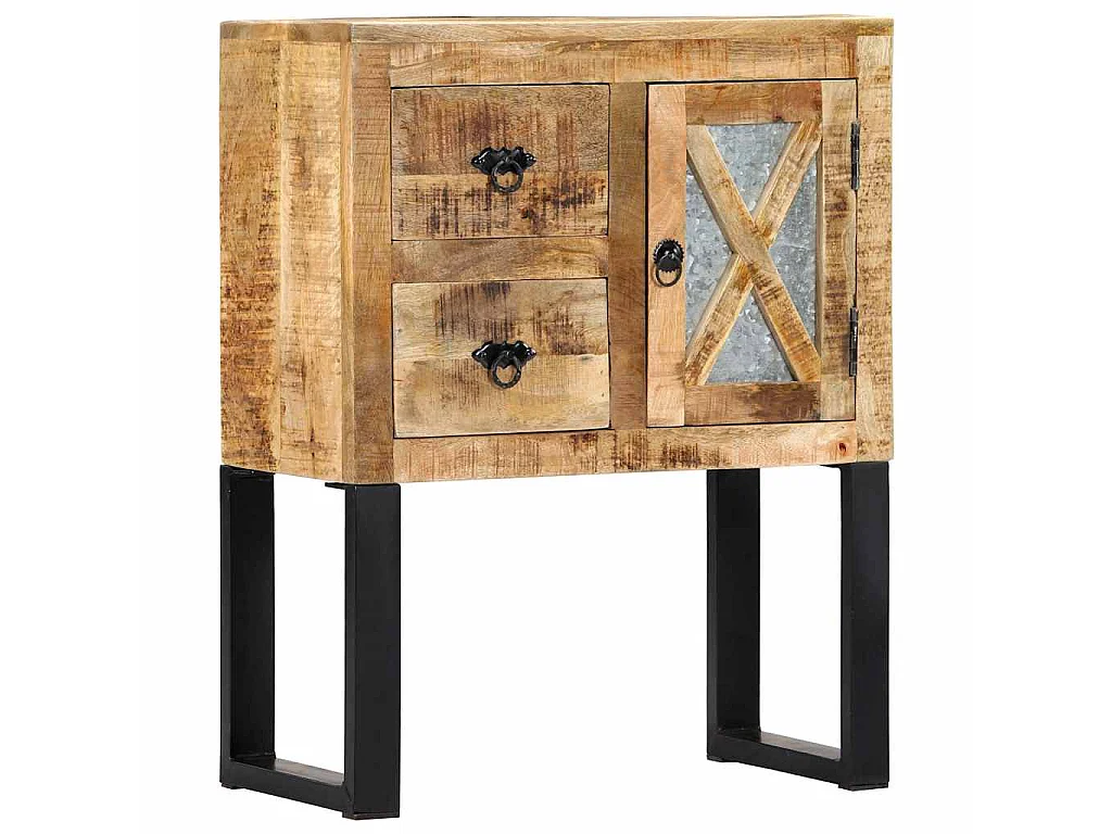Dressoir 60x30x76 cm massief mangohout