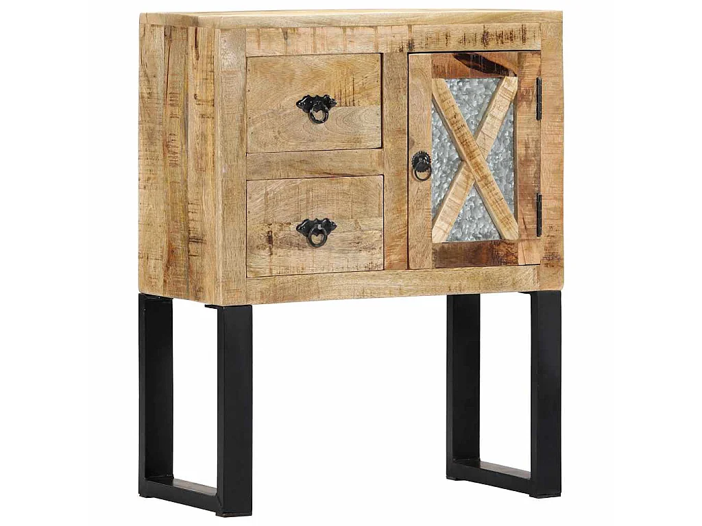 Dressoir 60x30x76 cm massief mangohout