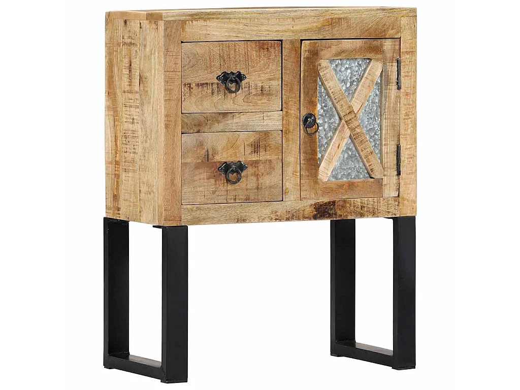 Dressoir 60x30x76 cm massief mangohout
