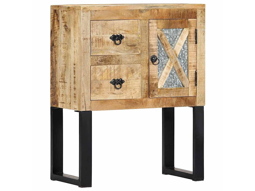 Dressoir 60x30x76 cm massief mangohout