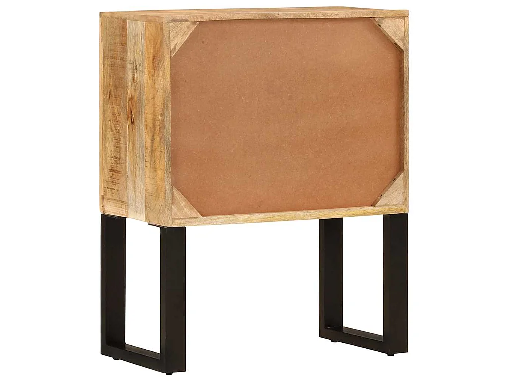Dressoir 60x30x76 cm massief mangohout