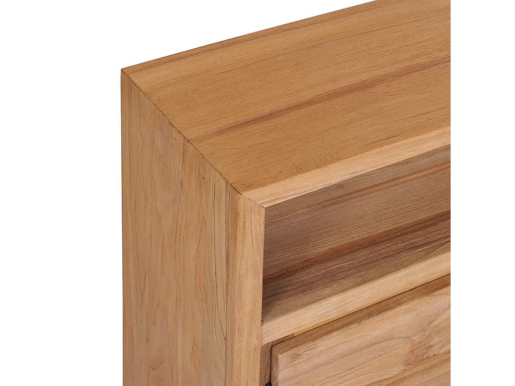 Sideboard 80x30x60 cm Massivholz Teak