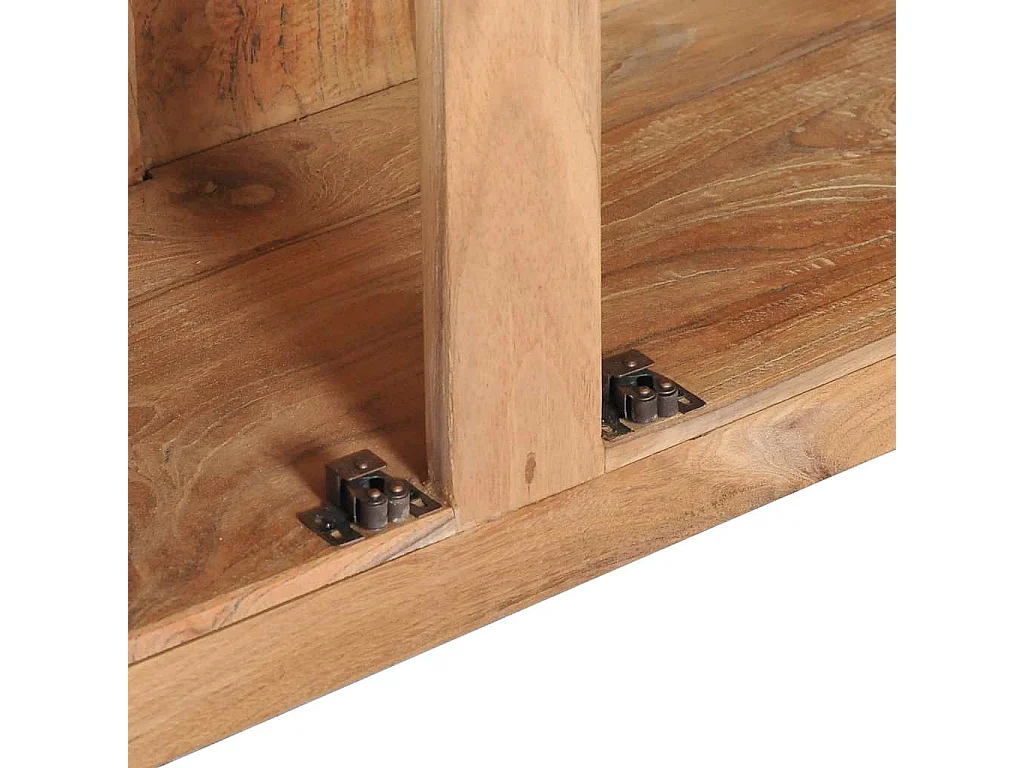 Sideboard 80x30x60 cm Massivholz Teak