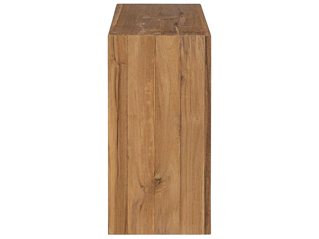 Buffet 80x30x60 cm bois de teck massif