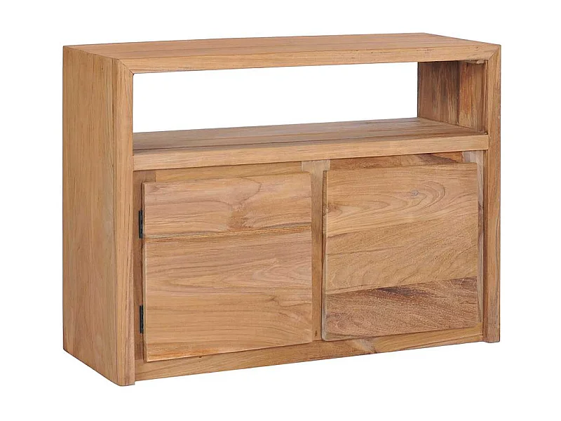 Buffet 80x30x60 cm bois de teck massif