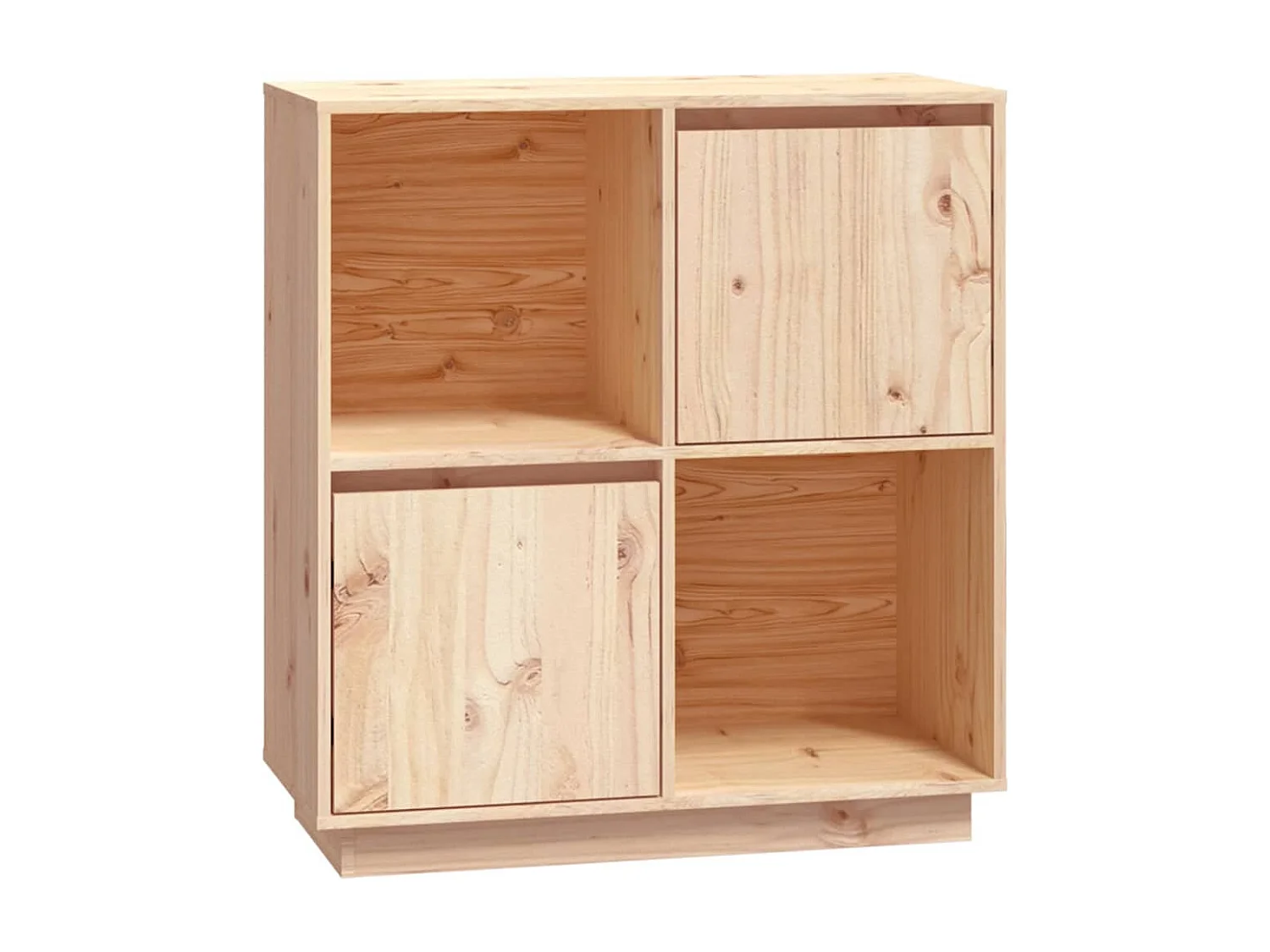 Sideboard 74x35x80 cm Massivholz Kiefer