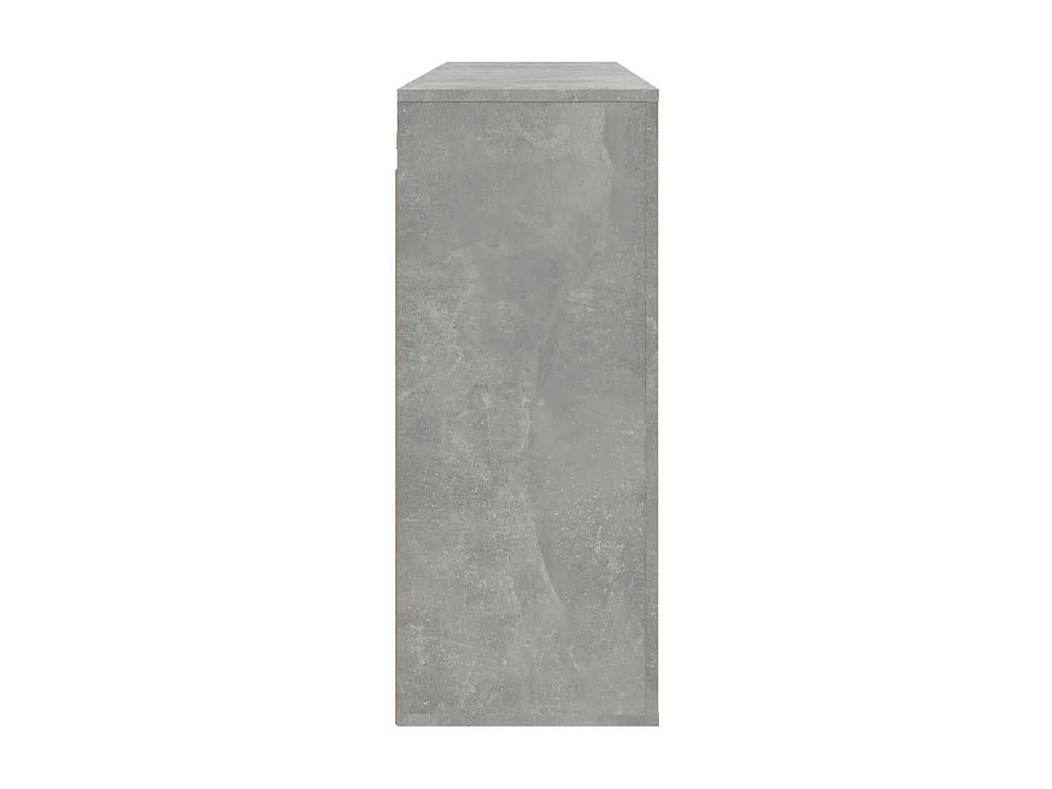 Wandschrank Betongrau 80x33x80 cm Holzwerkstoff