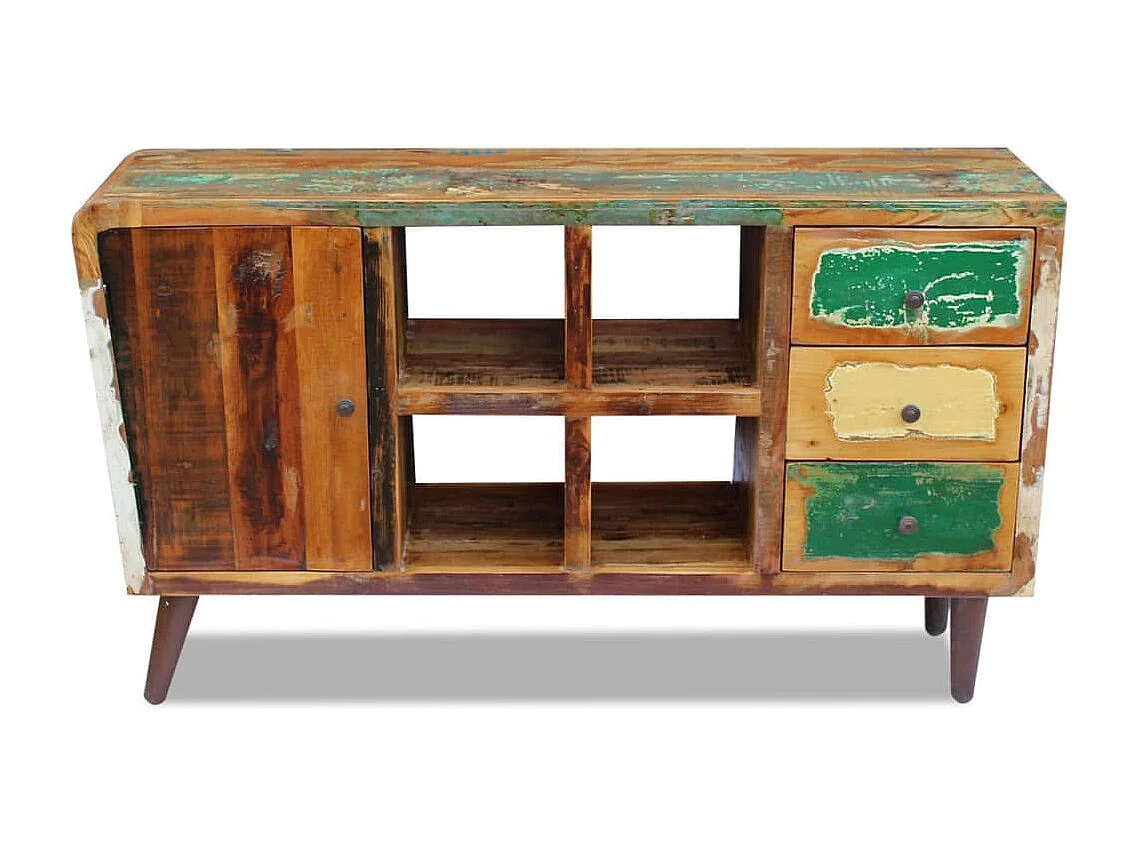 Buffet Bois de récupération massif 150x40x86 cm
