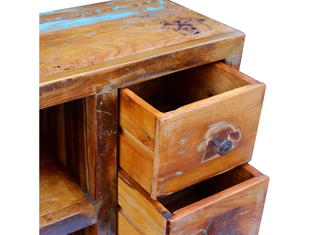 Buffet Bois de récupération massif 150x40x86 cm