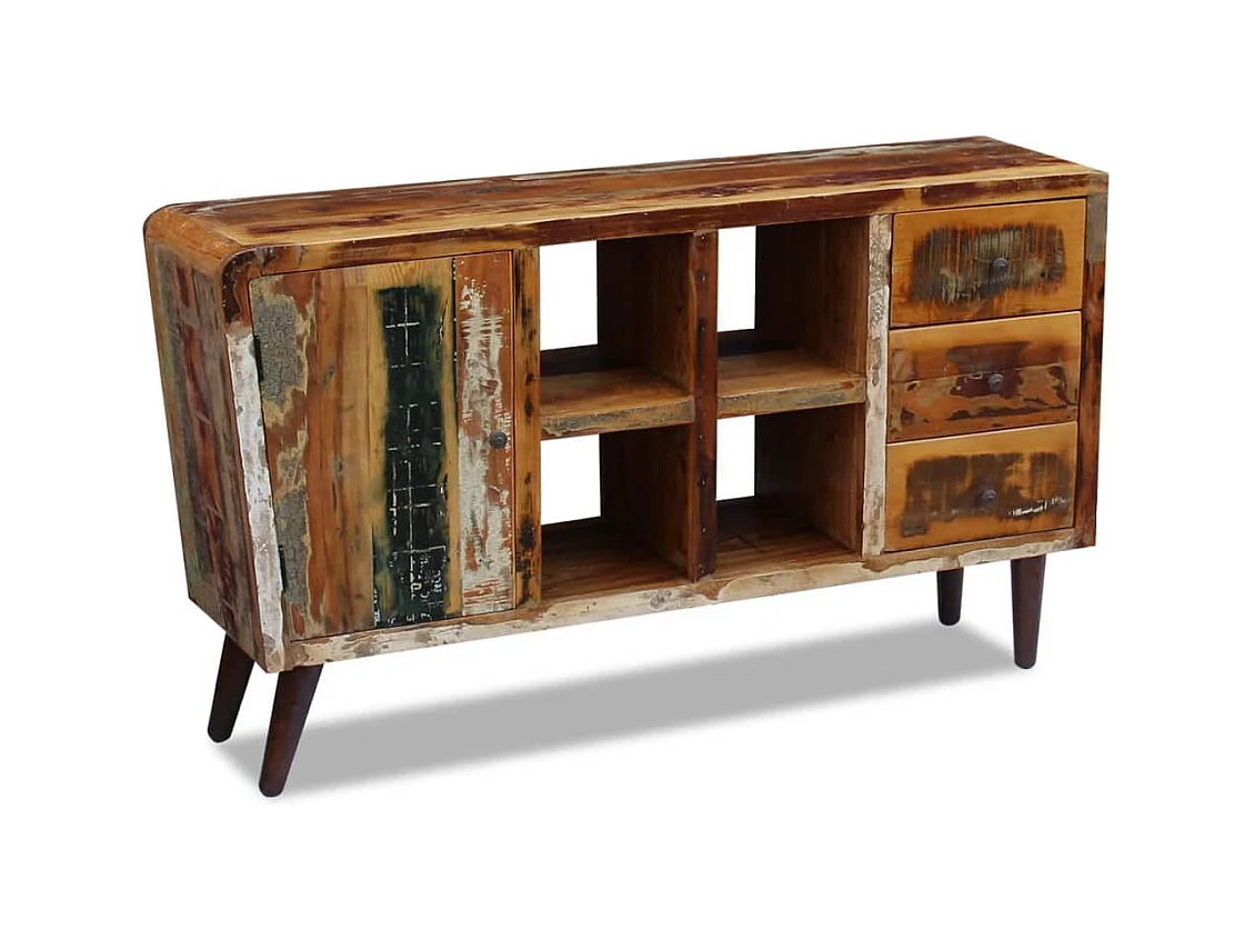 Dressoir 150x40x86 cm massief gerecycled hout