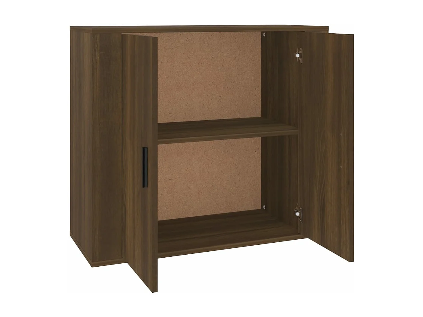 Aparador 80x33x70 cm madeira processada carvalho castanho