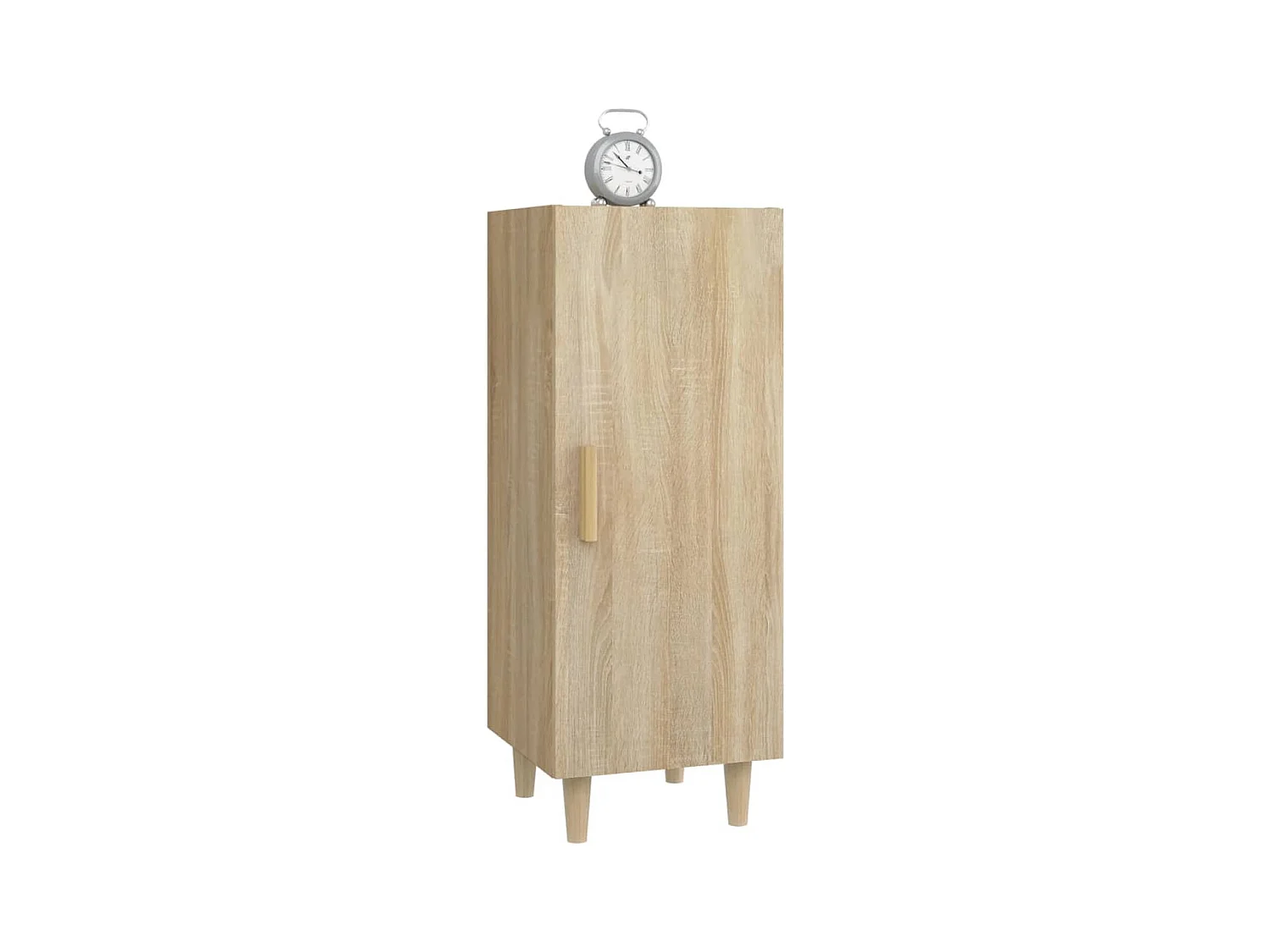 Aparador de madera contrachapada roble Sonoma 34,5x34x90 cm