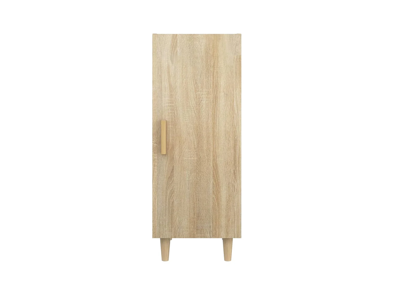 Aparador de madera contrachapada roble Sonoma 34,5x34x90 cm