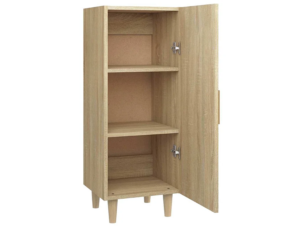 Buffet Chêne sonoma 34,5x34x90 cm Bois d'ingénierie